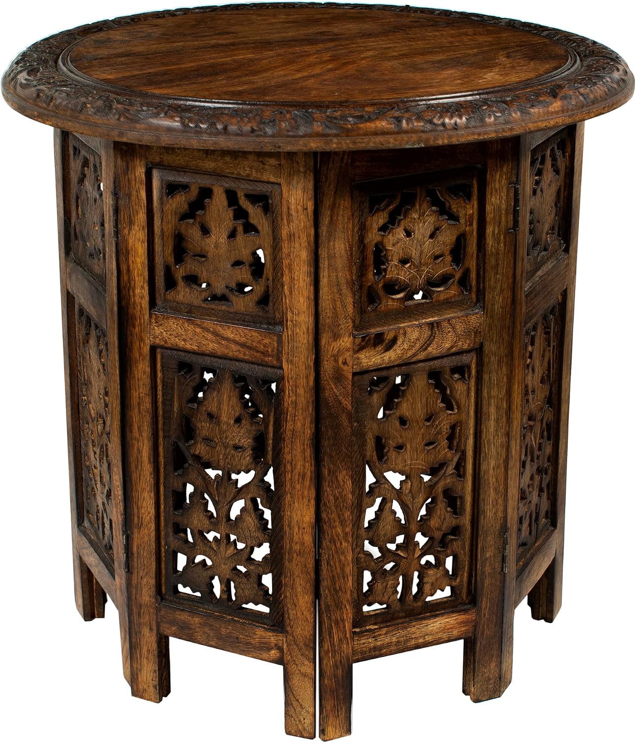 Solid Wood Accent End Table