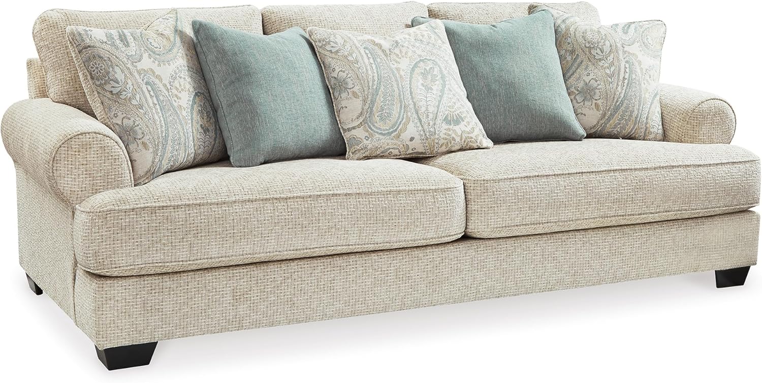 Ashley Deep Seat Chenille Sofa